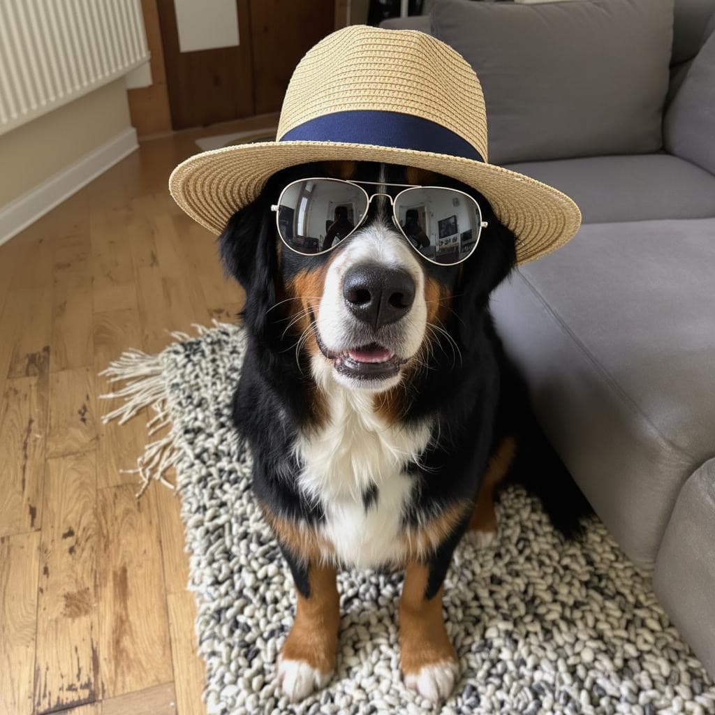 Vacation pet photo