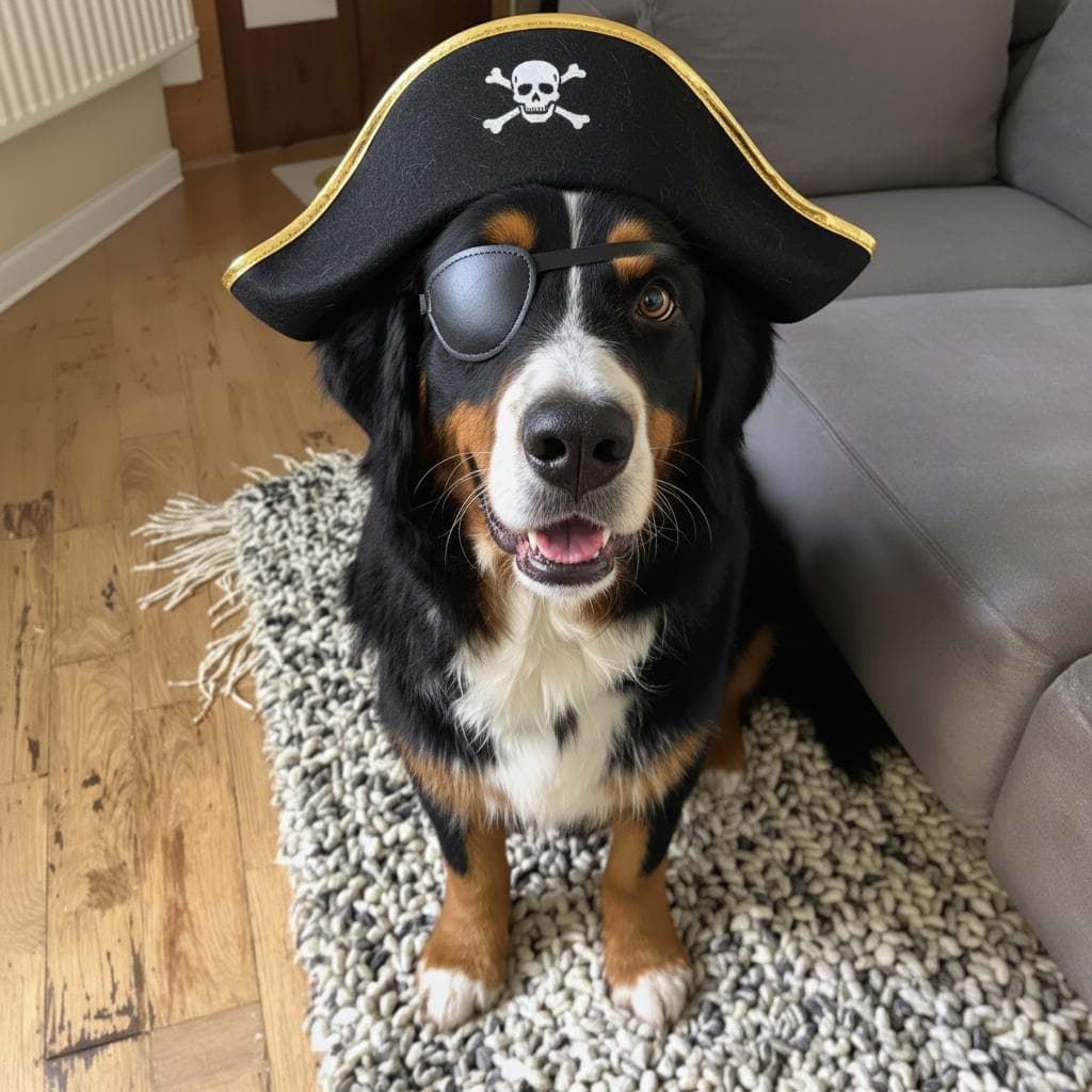 Halloween pet photo