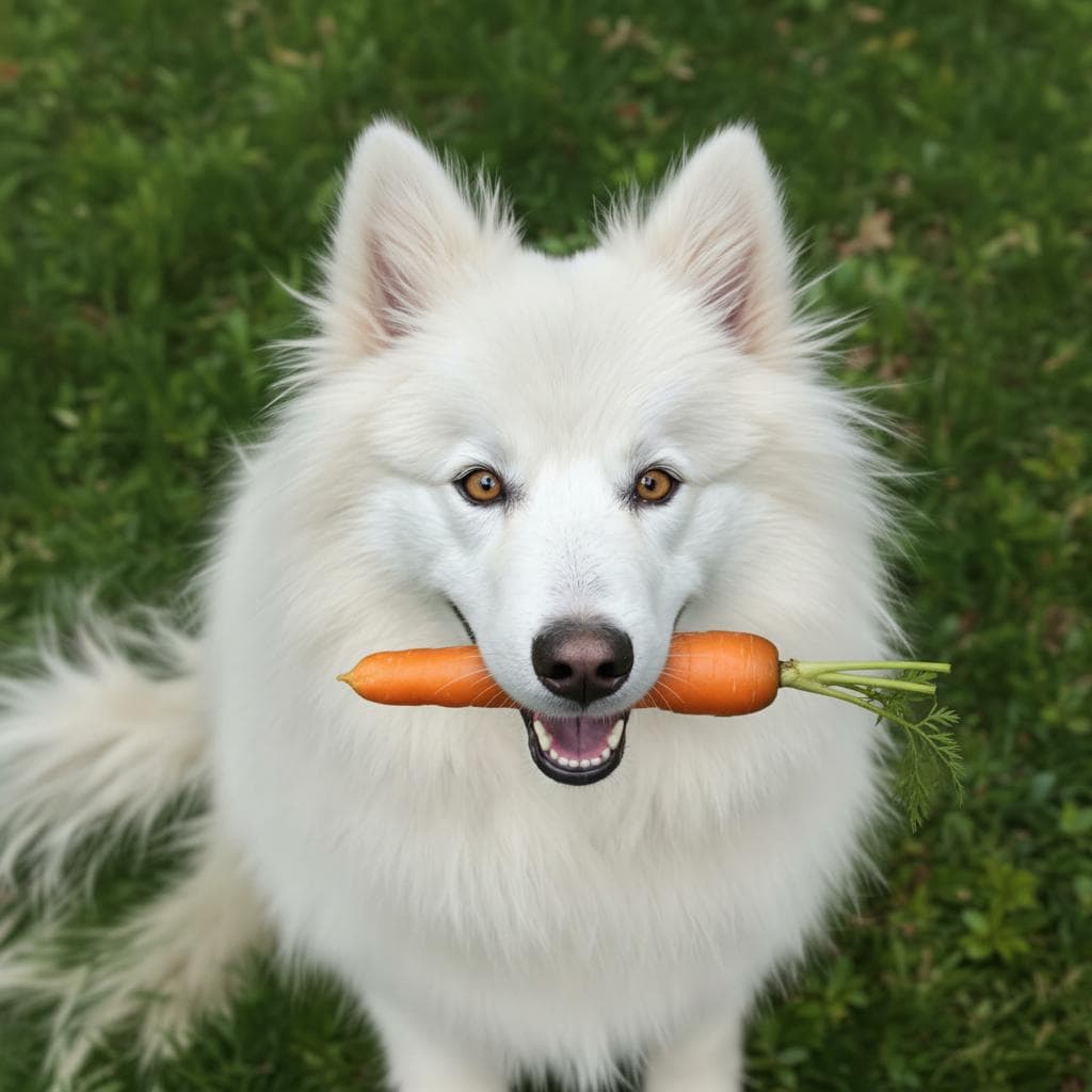 Carrot in Mouth