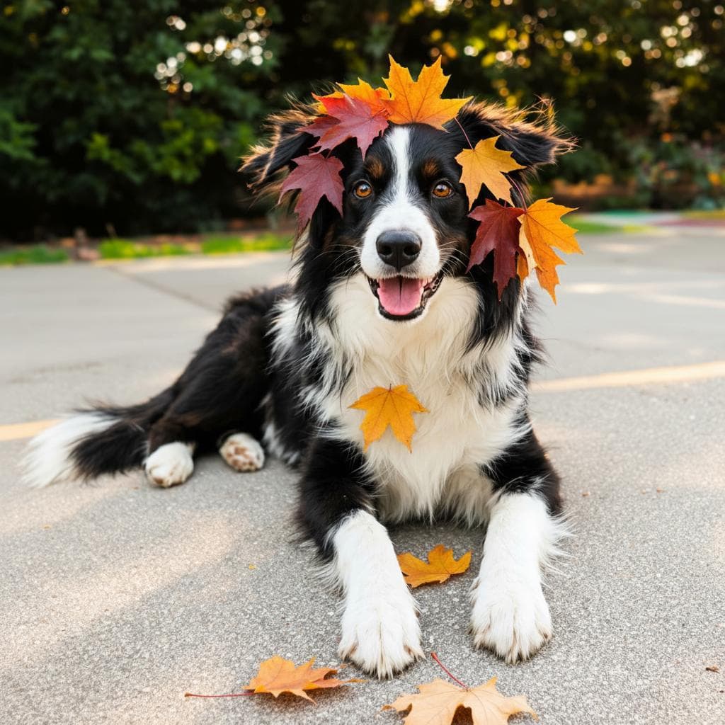 Autumn Leaves Crown