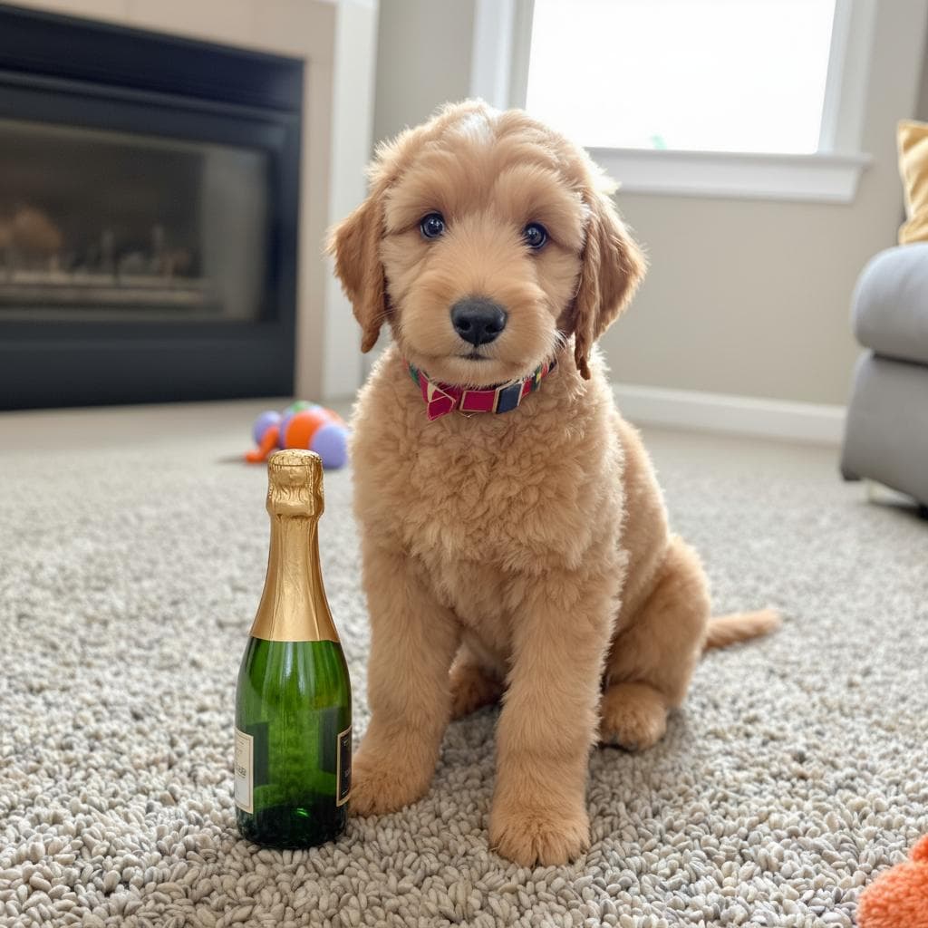 Champagne Bottle Prop