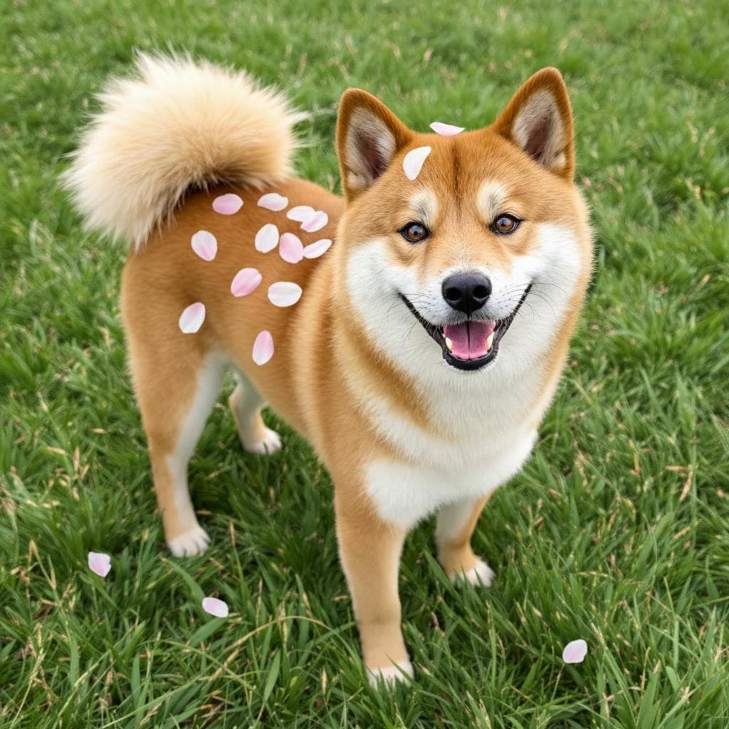 Flower Petals Scattered