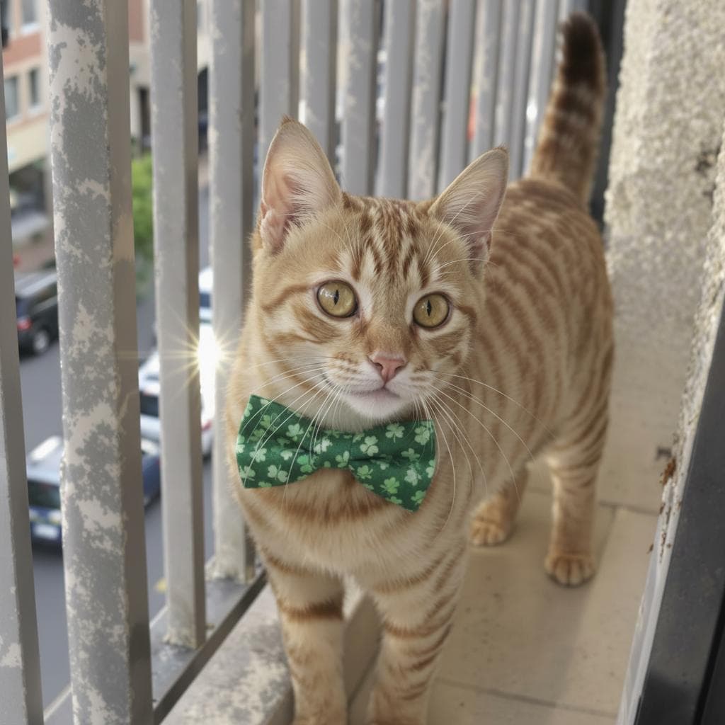 Shamrock Bow Tie