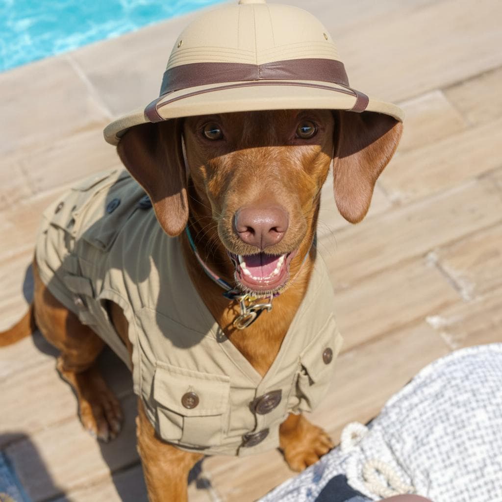 Safari Hat & Explorer Vest